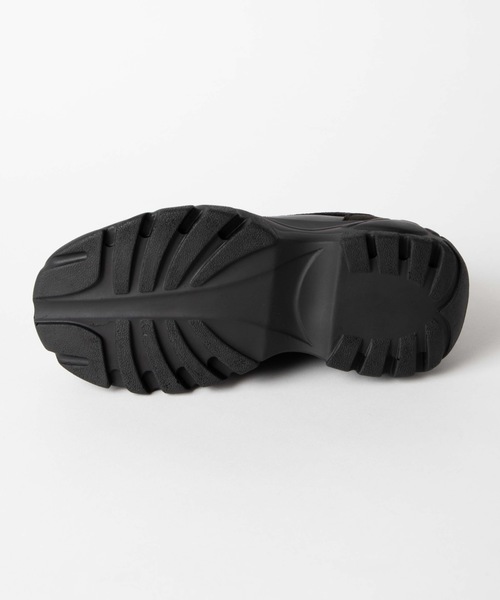 WEGO（ウィゴー）の「WEGO/ボリュームソールスニーカー（スニーカー・レディース・ベージュ/ホワイト/ブラック・MEDIUM/LARGE）」の9枚目の写真