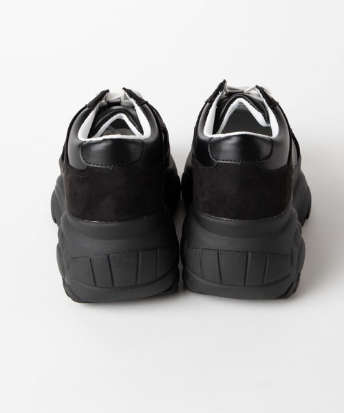 WEGO（ウィゴー）の「WEGO/ボリュームソールスニーカー（スニーカー・レディース・ベージュ/ホワイト/ブラック・MEDIUM/LARGE）」の15枚目の写真