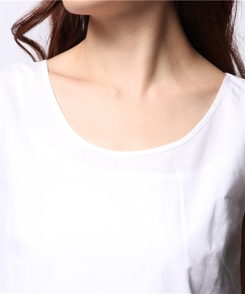 Liesse(リエス)の「2WAYワンピース(ワンピース・レディース・ホワイト/グレー/サックスブルー・2/3)」の8枚目の写真