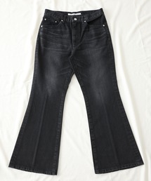 JOHN LAWRENCE SULLIVAN | 【JOHN LAWRENCE SULLIVAN】ウォッシュドデニムフレアパンツ / 2A028-0320-18(デニムパンツ)