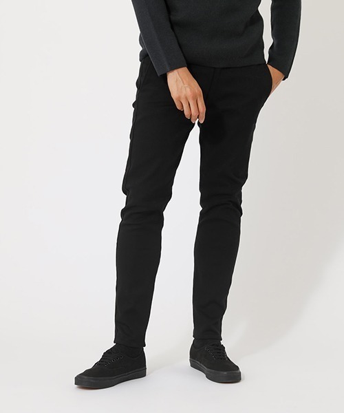 AZUL by moussy（アズールバイマウジー）の「A PERFECT CHINOS/アズールパーフェクトチノ（チノパンツ・メンズ・ベージュ/ブラック・LARGE/MEDIUM/SMALL/X-LARGE）」の2枚目の写真