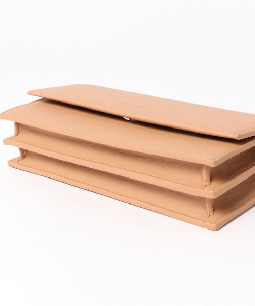 Ungrid（アングリッド）の「【Ungrid/アングリッド】　お財布ショルダー　(ゴールドチェーン付属)（クラッチバッグ・レディース・アイボリー/ベージュ/ブラック・FREE）」の14枚目の写真