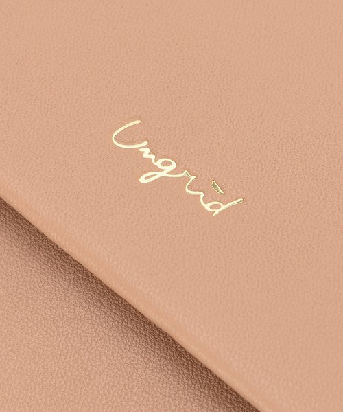 Ungrid（アングリッド）の「【Ungrid/アングリッド】　お財布ショルダー　(ゴールドチェーン付属)（クラッチバッグ・レディース・アイボリー/ベージュ/ブラック・FREE）」の9枚目の写真