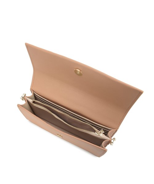 Ungrid（アングリッド）の「【Ungrid/アングリッド】　お財布ショルダー　(ゴールドチェーン付属)（クラッチバッグ・レディース・アイボリー/ベージュ/ブラック・FREE）」の11枚目の写真