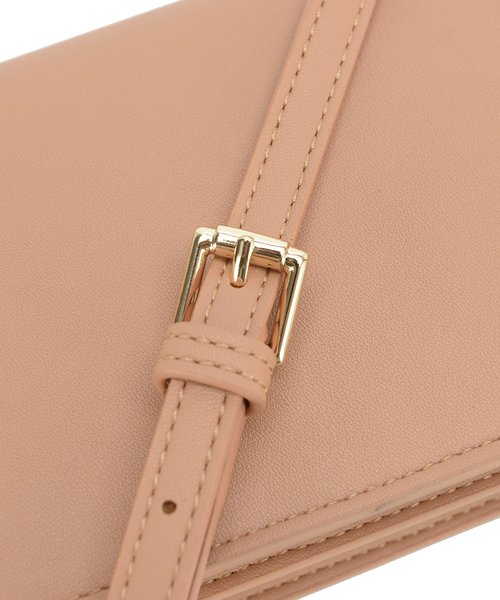 Ungrid（アングリッド）の「【Ungrid/アングリッド】　お財布ショルダー　(ゴールドチェーン付属)（クラッチバッグ・レディース・アイボリー/ベージュ/ブラック・FREE）」の10枚目の写真