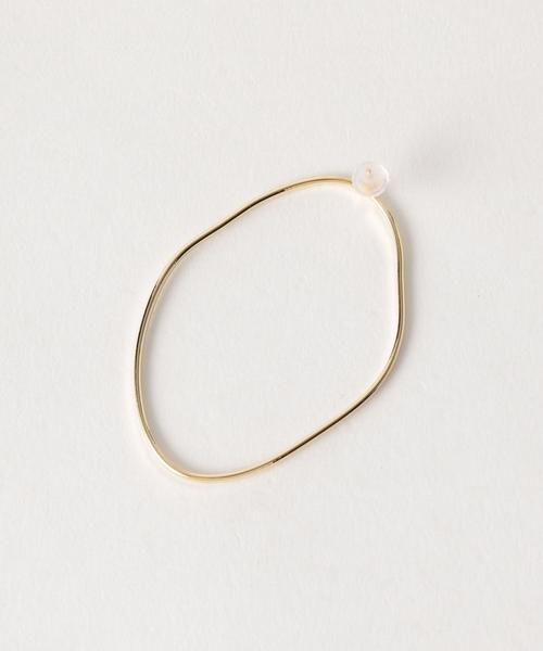 BEAUTY&YOUTH UNITED ARROWS(ビューティーアンドユースユナイテッドアローズ)の「BY メタルヘンケイオーバルピアス(ピアス(両耳用)・レディース・シルバー/ゴールド・FREE)」の7枚目の写真