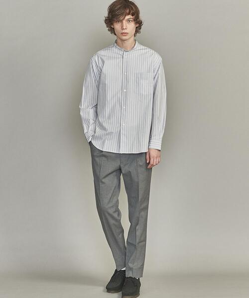 BEAUTY&YOUTH UNITED ARROWS（ビューティーアンドユースユナイテッドアローズ）の「【WEB限定】 by ブロード バンドカラー ワイドフォルム シャツ（シャツ/ブラウス・メンズ・ライトブルー/ホワイト/ライトグレー・XL/M/S/L）」の17枚目の写真