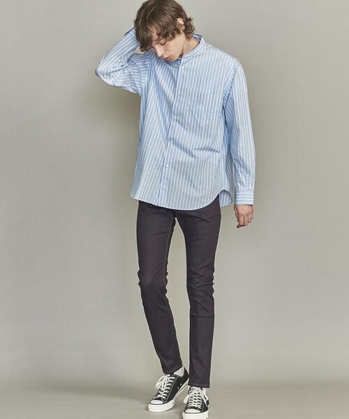 BEAUTY&YOUTH UNITED ARROWS（ビューティーアンドユースユナイテッドアローズ）の「【WEB限定】 by ブロード バンドカラー ワイドフォルム シャツ（シャツ/ブラウス・メンズ・ライトブルー/ホワイト/ライトグレー・XL/M/S/L）」の11枚目の写真