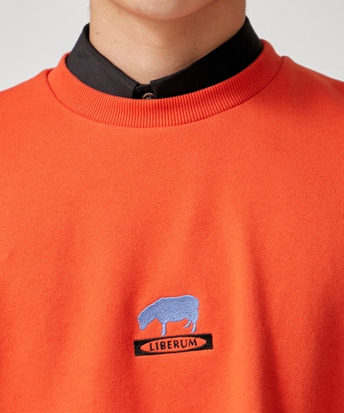 liberum（リベルム）の「【LIBERUM】SHEEPエンブロイダリースウェット 