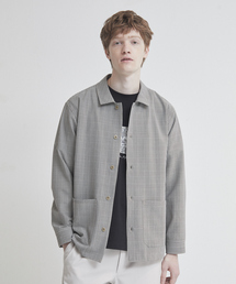 ABAHOUSE | ツイルサッカー　カバーオールシャツ(シャツ/ブラウス)