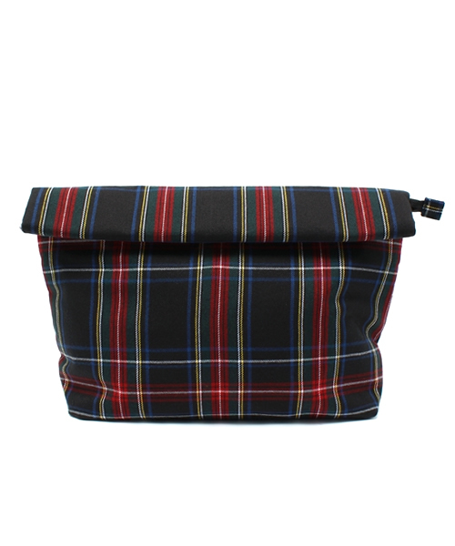 WEGO（ウィゴー）の「WEGO/チェックロールクラッチバッグ（クラッチバッグ・レディース・ネイビー/レッド・FREE）」の11枚目の写真