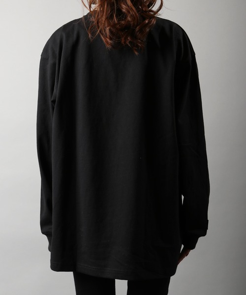 FILA HERITAGE（フィラヘリテージ）の「【FILA heritage × STAPLE】ダブルネーム ステイプルコラボ フロントオリジナルロゴプリント 長袖Tシャツ ロンT（Tシャツ/カットソー・メンズ・ブラック/ブラック系その他/ホワイト/ホワイト系その他・M/L/2XL/XL/S）」の18枚目の写真