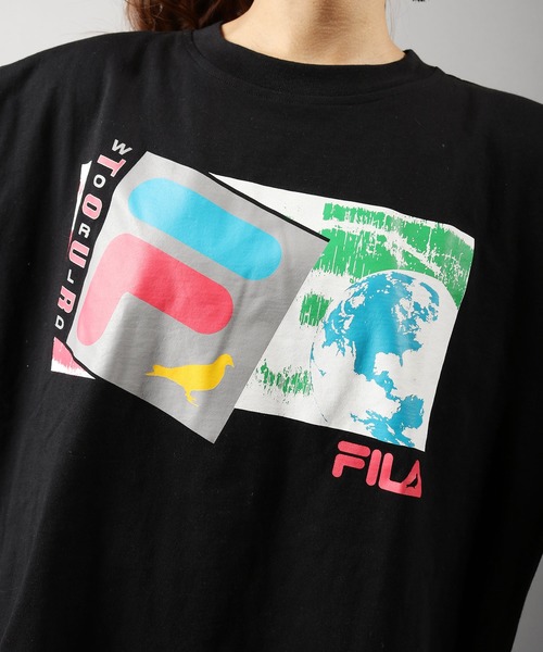 FILA HERITAGE（フィラヘリテージ）の「【FILA heritage × STAPLE】ダブルネーム ステイプルコラボ フロントオリジナルロゴプリント 長袖Tシャツ ロンT（Tシャツ/カットソー・メンズ・ブラック/ブラック系その他/ホワイト/ホワイト系その他・M/L/2XL/XL/S）」の21枚目の写真