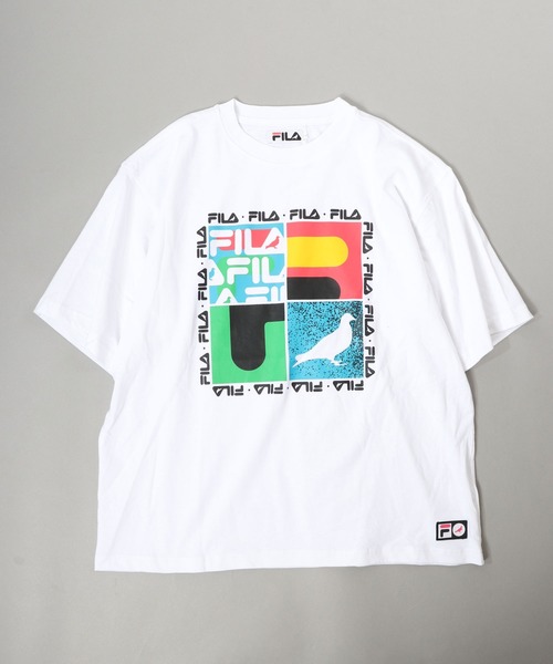 FILA HERITAGE（フィラヘリテージ）の「【FILA heritage × STAPLE】ダブルネーム ステイプルコラボ フロントオリジナルロゴプリント 長袖Tシャツ ロンT（Tシャツ/カットソー・メンズ・ブラック/ブラック系その他/ホワイト/ホワイト系その他・M/L/2XL/XL/S）」の5枚目の写真