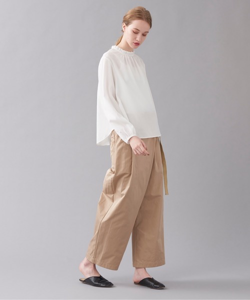 Kelen(ケレン)の「「KELEN / ケレン」2WAYラップパンツ"Yann"(その他パンツ・レディース・ベージュ系その他/ブラック/オリーブ/ベージュ・M/S)」の8枚目の写真