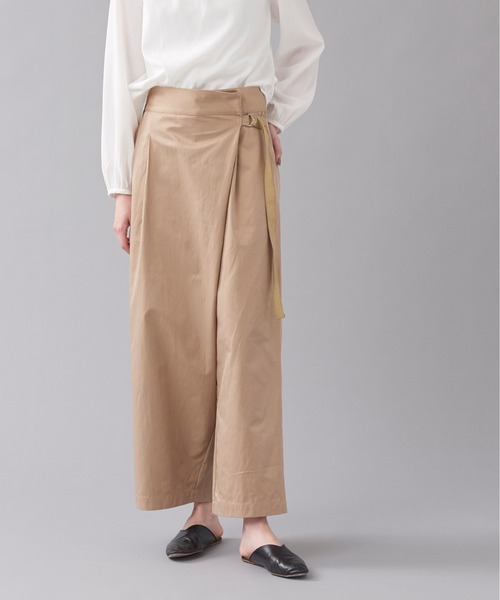 Kelen(ケレン)の「「KELEN / ケレン」2WAYラップパンツ"Yann"(その他パンツ・レディース・ベージュ系その他/ブラック/オリーブ/ベージュ・M/S)」の11枚目の写真