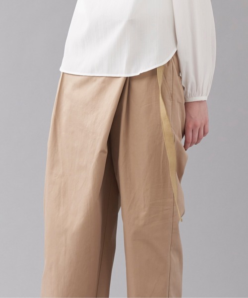 Kelen(ケレン)の「「KELEN / ケレン」2WAYラップパンツ"Yann"(その他パンツ・レディース・ベージュ系その他/ブラック/オリーブ/ベージュ・M/S)」の15枚目の写真