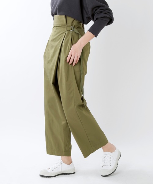 Kelen(ケレン)の「「KELEN / ケレン」2WAYラップパンツ"Yann"(その他パンツ・レディース・ベージュ系その他/ブラック/オリーブ/ベージュ・M/S)」の19枚目の写真