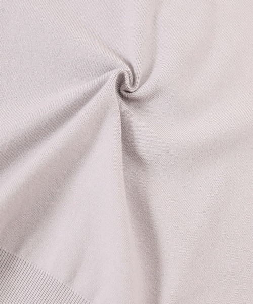 fifth（フィフス）の「シルキータッチボリュームスリーブニット（ニット/セーター・レディース・ネイビー/レッド/ホワイト/グレー・MEDIUM）」の8枚目の写真