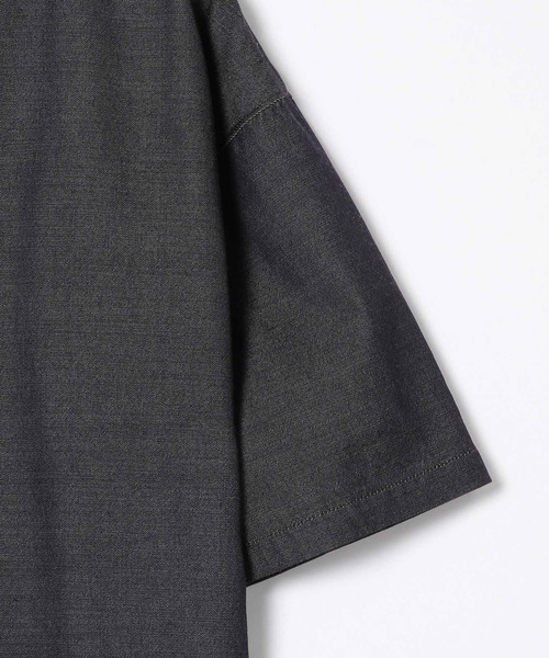 ADAM ET ROPE'（アダムエロペ）の「【 ilk ADAM ET ROPE'】Wool Chambray All-in-one（つなぎ/オールインワン・レディース・ネイビー・FREE）」の4枚目の写真