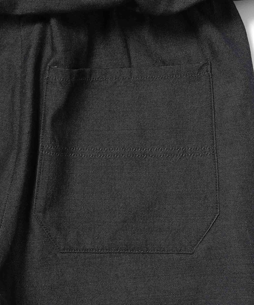 ADAM ET ROPE'（アダムエロペ）の「【 ilk ADAM ET ROPE'】Wool Chambray All-in-one（つなぎ/オールインワン・レディース・ネイビー・FREE）」の9枚目の写真