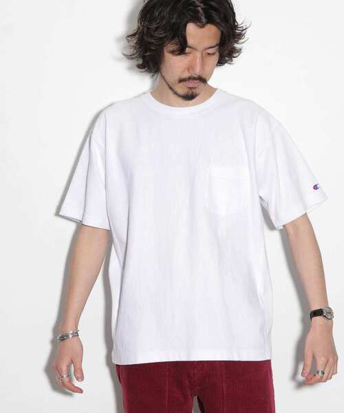 Champion REVERSE WEAVE POCKET T-SHIRTS(Tシャツ/カットソー Champion REVERSE WEAVE POCKET T-SHIRTS(Tシャツ/カットソー