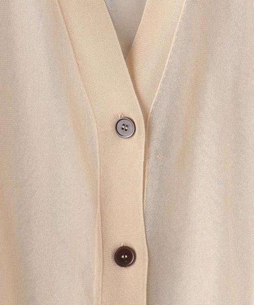 INSCRIRE VAN Letterd Cardigan カーディガン L 緑 INSCRIRE×VAN JAC