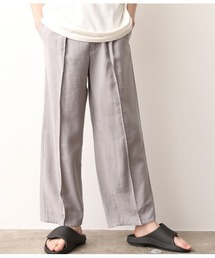 JUNRED | ピンタックワイドストレートパンツ(その他パンツ)