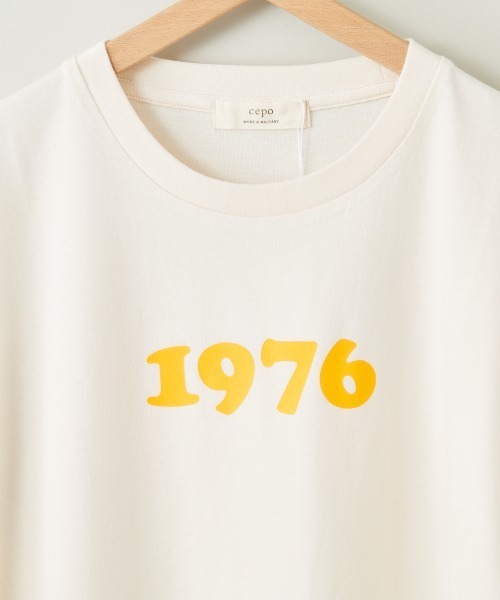 cepo(セポ)の「ロゴプリントバックフォトTEE(Tシャツ/カットソー・レディース・ベージュ/オフホワイト/ライトグレー/ホワイト・M)」の16枚目の写真