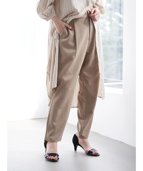 earth music&ecology(アースミュージックアンドエコロジー)の「ストレッチテーパードパンツ *(その他パンツ・レディース・ブラック/ベージュ/ブルー/ミント/ラベンダー/その他1・SMALL/MEDIUM/LARGE)」の13枚目の写真