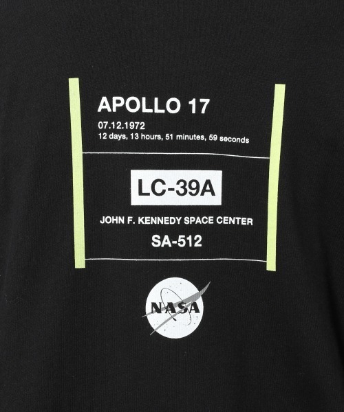 PAGEBOY(ページボーイ)の「NASAフォト×ロゴロンT /プリントロンT(Tシャツ/カットソー・レディース・ホワイト/ブラック・FREE)」の9枚目の写真