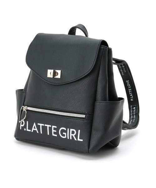 セール ハートフープ合皮ミニリュック バックパック リュック Pink Latte ピンクラテ のファッション通販 Zozotown