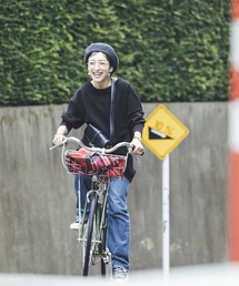 studio CLIP | 《高山都さんコラボ》デイリーWフェイスプルオーバー(スウェット)