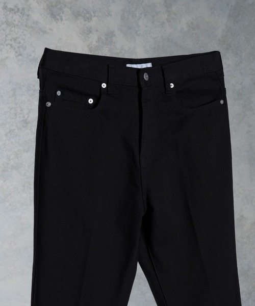 ADRER(アドラー)の「washable flare denim pants / ウォッシャブルフレアデニムパンツ(デニムパンツ・メンズ・ブラック/ネイビー・SMALL/MEDIUM/LARGE/X-SMALL)」の8枚目の写真