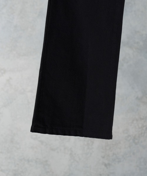 ADRER(アドラー)の「washable flare denim pants / ウォッシャブルフレアデニムパンツ(デニムパンツ・メンズ・ブラック/ネイビー・SMALL/MEDIUM/LARGE/X-SMALL)」の10枚目の写真