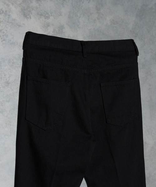 ADRER(アドラー)の「washable flare denim pants / ウォッシャブルフレアデニムパンツ(デニムパンツ・メンズ・ブラック/ネイビー・SMALL/MEDIUM/LARGE/X-SMALL)」の11枚目の写真