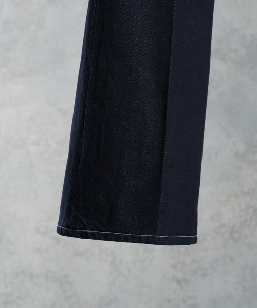 ADRER(アドラー)の「washable flare denim pants / ウォッシャブルフレアデニムパンツ(デニムパンツ・メンズ・ブラック/ネイビー・SMALL/MEDIUM/LARGE/X-SMALL)」の17枚目の写真