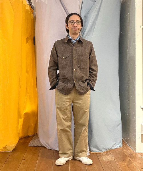 OMNIGOD mens / オムニゴッド] ツイル USカーキトラウザー | Domingo