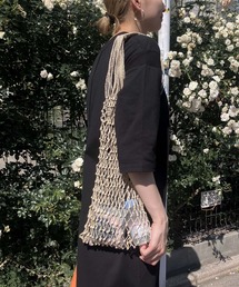 MAISON BENGAL（マイソンベンガル）の「Maison Bengal　ジュート メッシュバッグ（かごバッグ）」