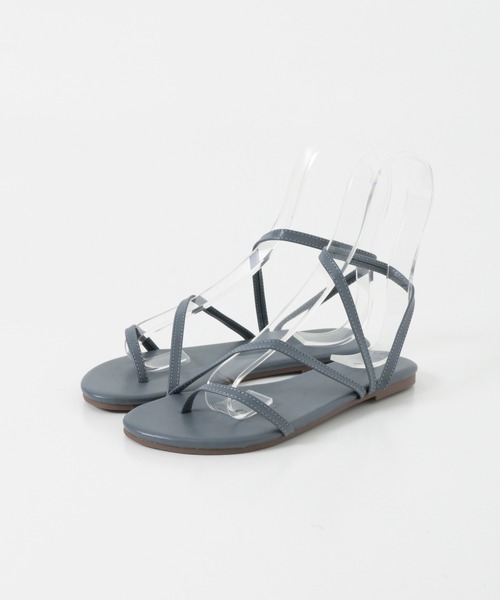 URBAN RESEARCH(アーバンリサーチ)の「アシンメトリーサンダル(サンダル・レディース・ベージュ/ゴールド/ブラック/モカ/アイボリー/カーキ/ブルー・36/37/39/38)」の20枚目の写真