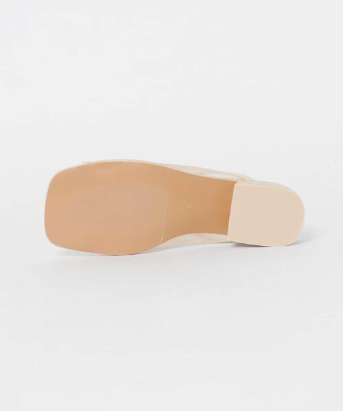 SENSE OF PLACE by URBAN RESEARCH(センスオブプレイスバイアーバンリサーチ)の「センターラインシアーチュールミュール(その他シューズ・レディース・ブラック/アイボリー/ブラウン・SMALL/MEDIUM/LARGE)」の11枚目の写真