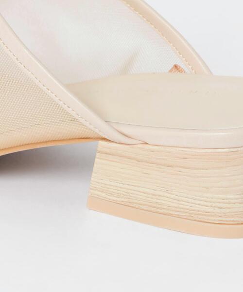 SENSE OF PLACE by URBAN RESEARCH(センスオブプレイスバイアーバンリサーチ)の「センターラインシアーチュールミュール(その他シューズ・レディース・ブラック/アイボリー/ブラウン・SMALL/MEDIUM/LARGE)」の12枚目の写真