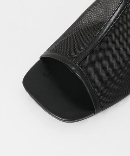 SENSE OF PLACE by URBAN RESEARCH(センスオブプレイスバイアーバンリサーチ)の「センターラインシアーチュールミュール(その他シューズ・レディース・ブラック/アイボリー/ブラウン・SMALL/MEDIUM/LARGE)」の7枚目の写真