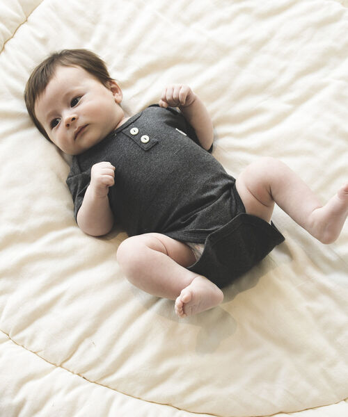 セール こども ビームス ベビー 半袖 ロンパース 21 50 80cm ロンパース こども ビームス コドモビームス のファッション通販 Zozotown