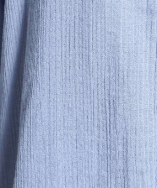 niko and...（ニコアンド）の「ガーゼふんわり袖ブラウス（シャツ/ブラウス・レディース・キャメル/ライトブルー/アイボリー・FREE）」の16枚目の写真