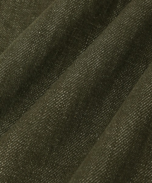 ADAM ET ROPE'(アダムエロペ)の「【BIGJOHN】別注HIGH-SLIT MAXI SKIRT(デニムスカート・レディース・オフホワイト/カーキ・M/S)」の21枚目の写真