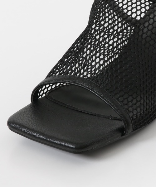 KBF（ケイビーエフ）の「メッシュミュール（サンダル・レディース・ブラック/ベージュ・38/36/37）」の9枚目の写真