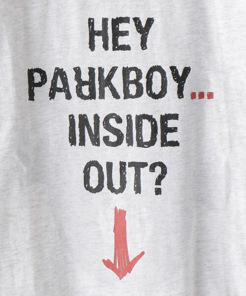 THE PARK SHOP（ザパークショップ）の「THE PARK SHOP:INSIDE GHOST TEE(95～145cm)（Tシャツ/カットソー・キッズ・ブラック/ライトグレー・125/S/145/105/115/95/135）」の16枚目の写真