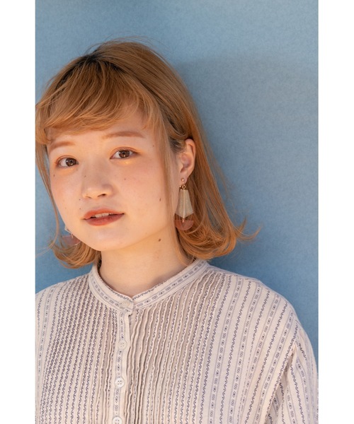 CHACO （FLOWER ACCESSORY）（チャコ）の「CHACO/ 変形パーツのイヤリング（イヤリング・レディース・ライトピンク・FREE）」の6枚目の写真