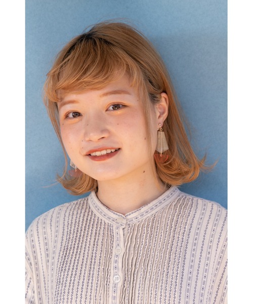 CHACO （FLOWER ACCESSORY）（チャコ）の「CHACO/ 変形パーツのイヤリング（イヤリング・レディース・ライトピンク・FREE）」の4枚目の写真
